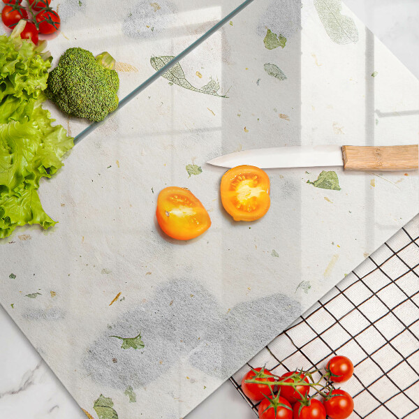 Chopping board Falling leaves