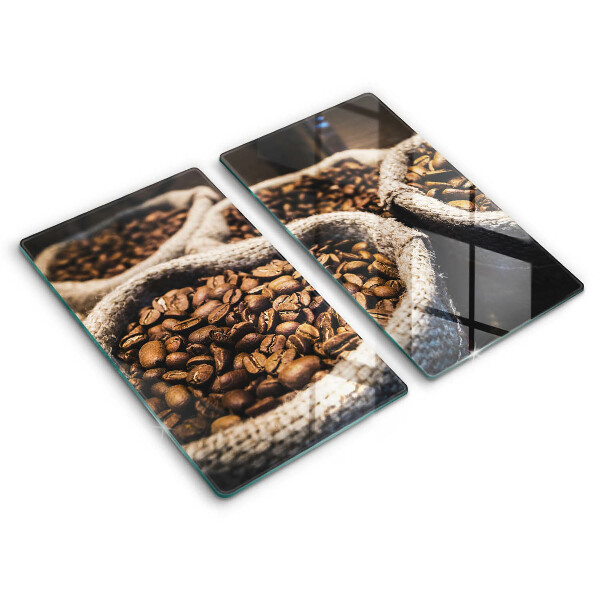 Glass chopping board Coffee grain bags