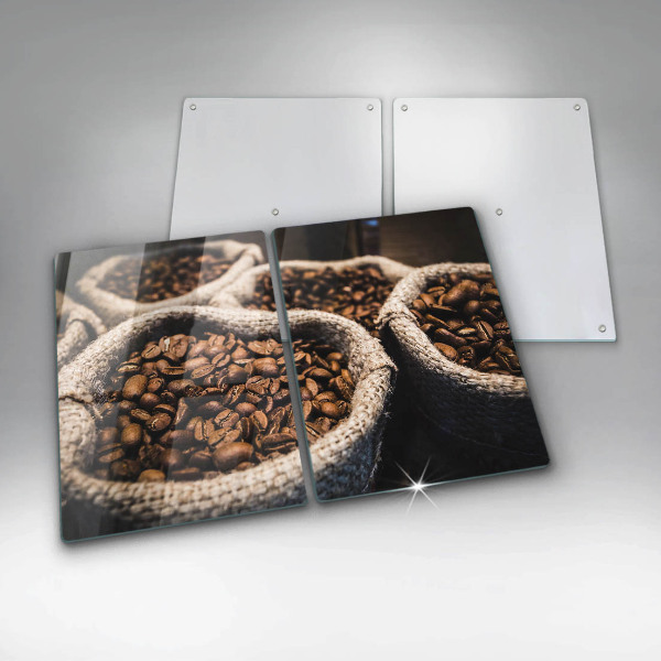 Glass chopping board Coffee grain bags