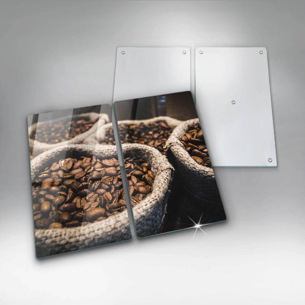 Glass chopping board Coffee grain bags