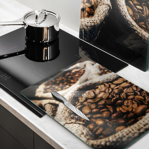 Glass chopping board Coffee grain bags