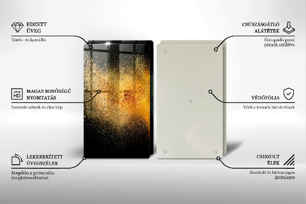 Chopping board Colorful spices