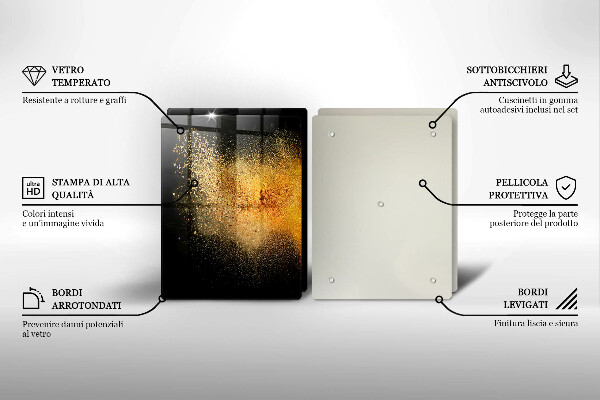 Chopping board Colorful spices