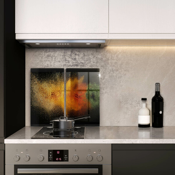 Chopping board Colorful spices