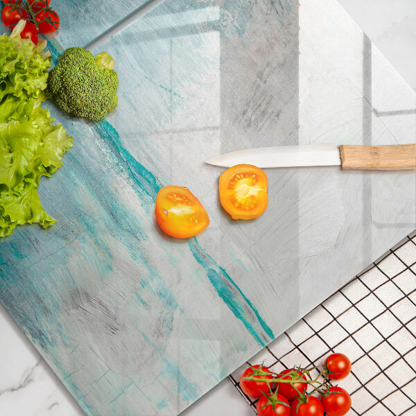 Glass chopping board Background paint abstraction