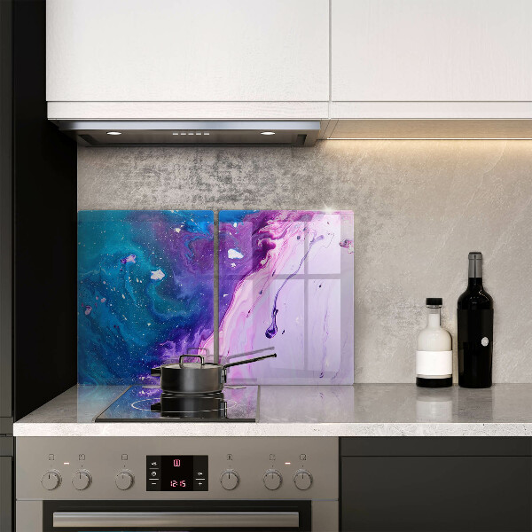 Glass chopping board Abstraction ink