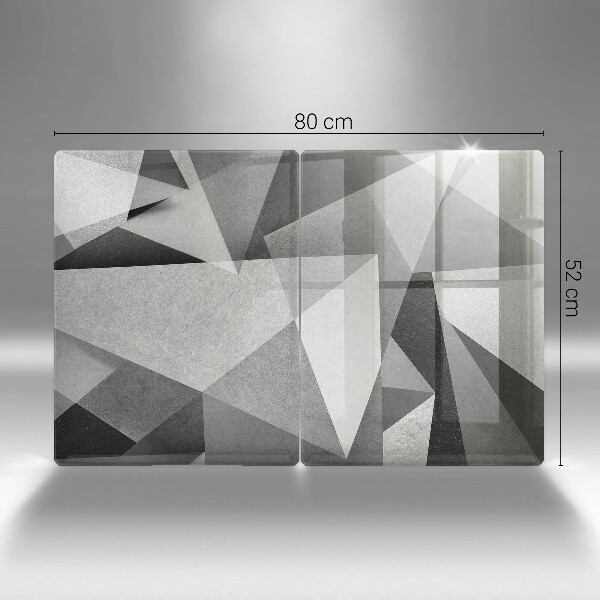 Glass chopping board Concrete sharp abstraction