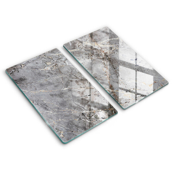 Glass chopping board Stone texture