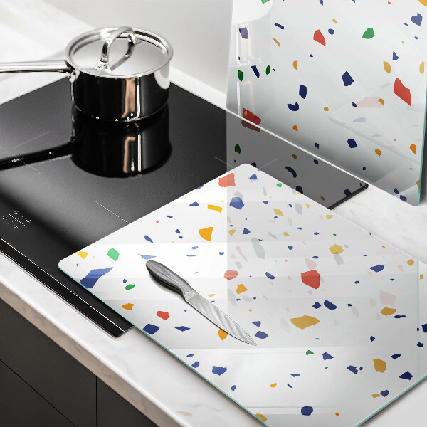 Glass chopping board Colored gres