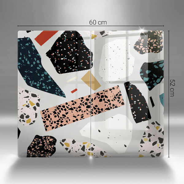 Glass chopping board Stone