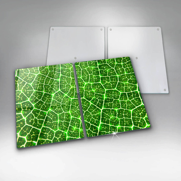 Glass chopping board Leaf structure