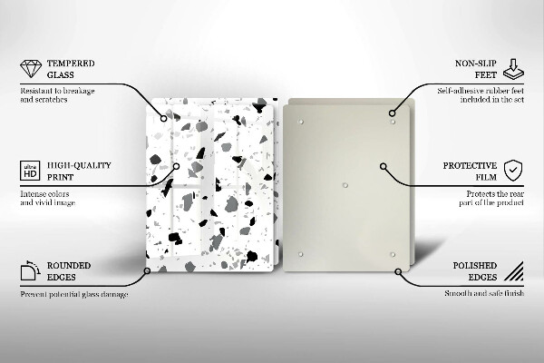 Chopping board Decorative stone gres