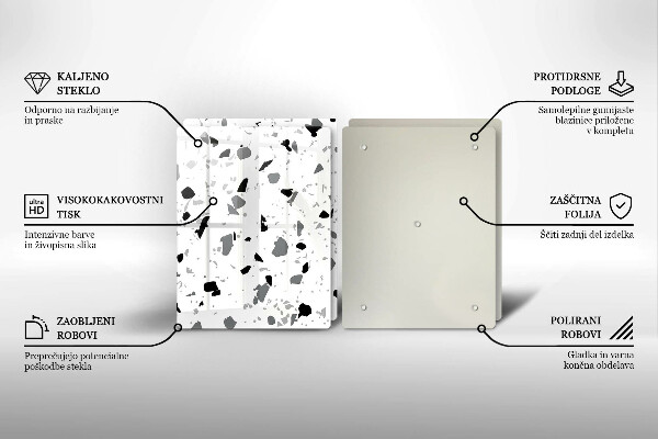 Chopping board Decorative stone gres