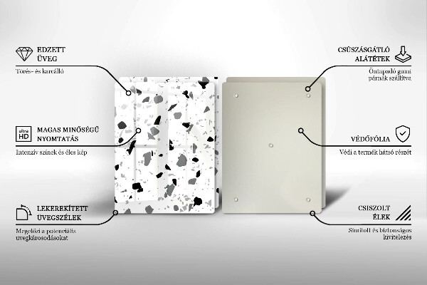 Chopping board Decorative stone gres