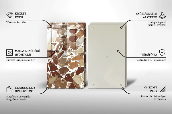 Chopping board Decorative stone stains