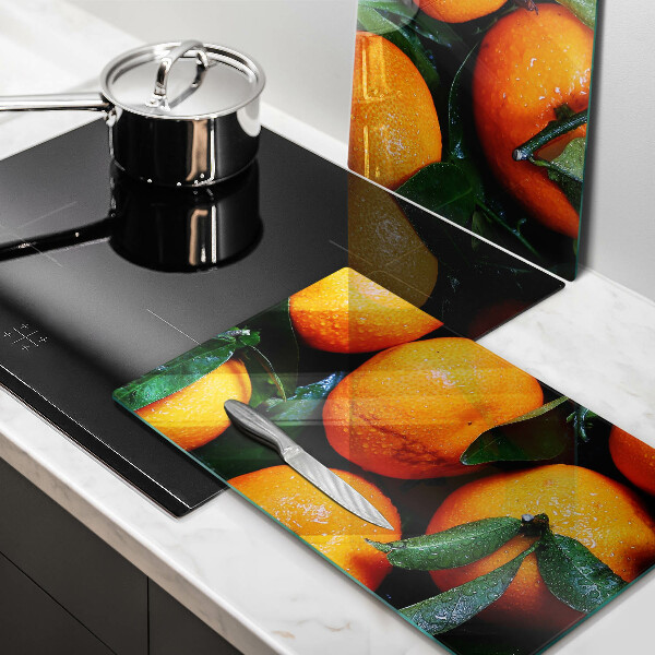 Chopping board Fruit oranges