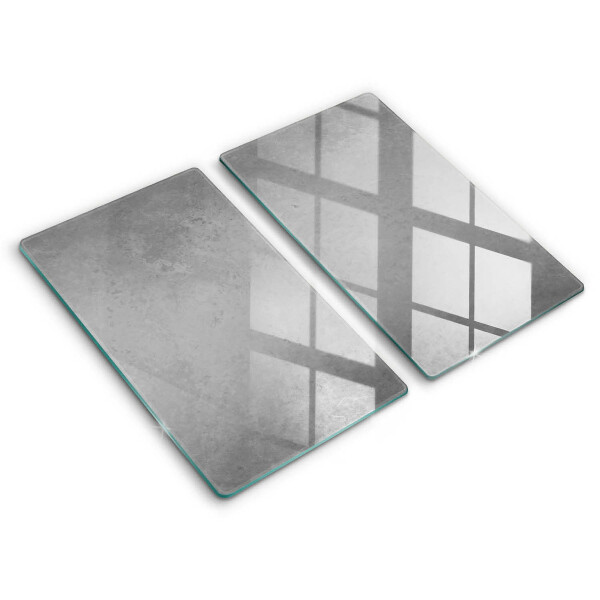 Glass chopping board Concrete texture background