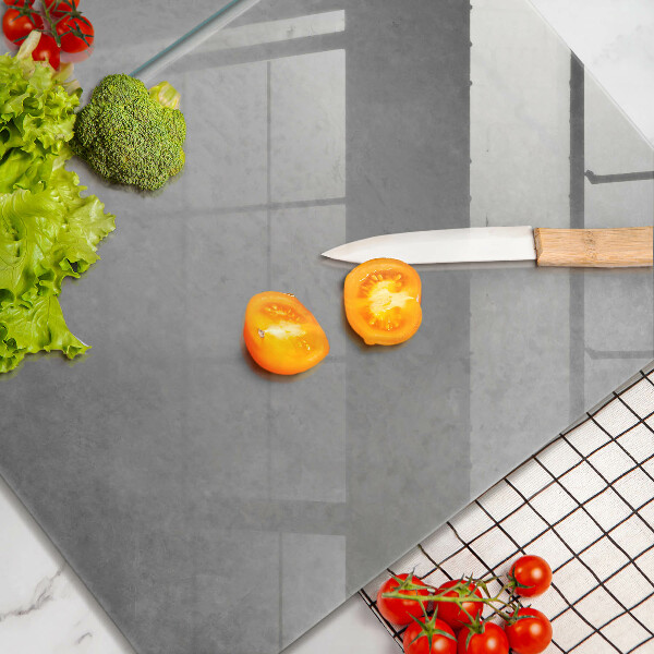 Glass chopping board Concrete texture background