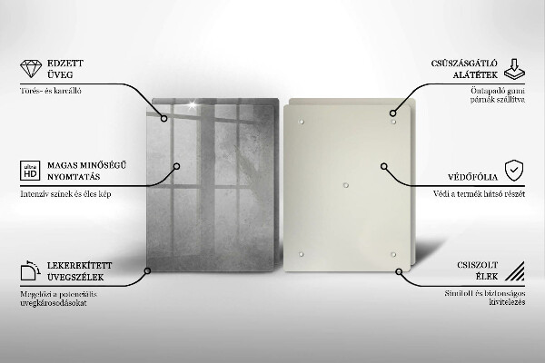 Glass chopping board Concrete texture background