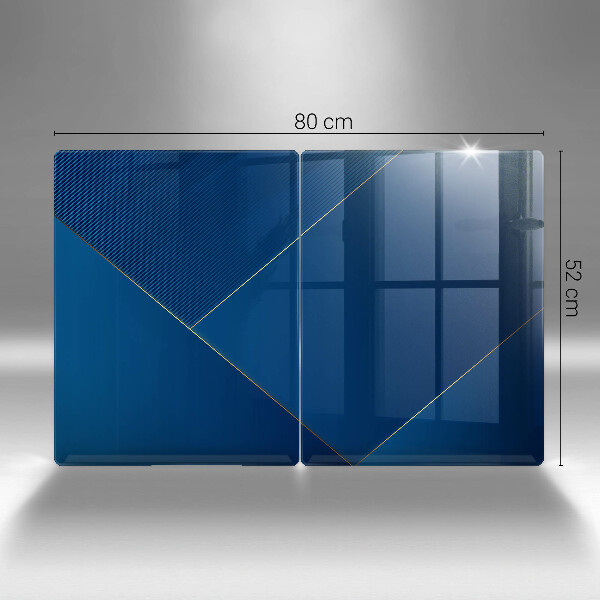 Glass chopping board Modern background