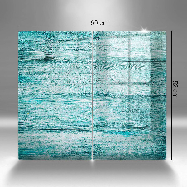 Glass chopping board Vintage wooden boards