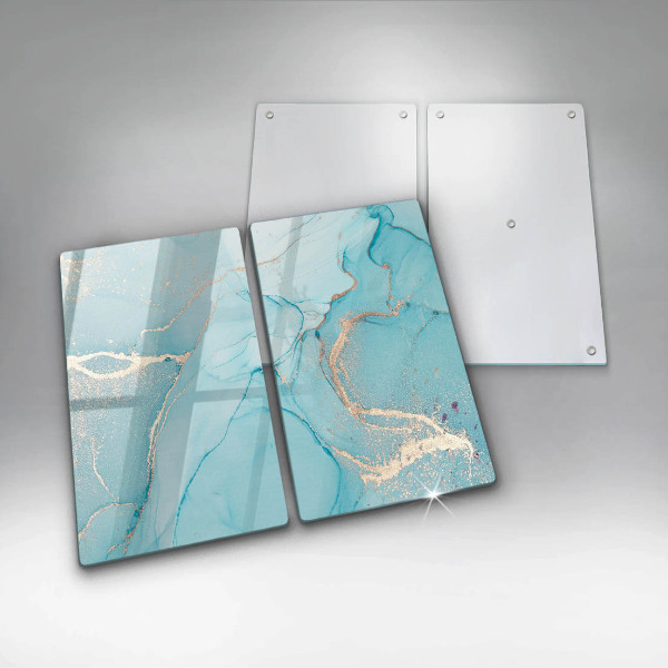 Glass chopping board Abstraction stone