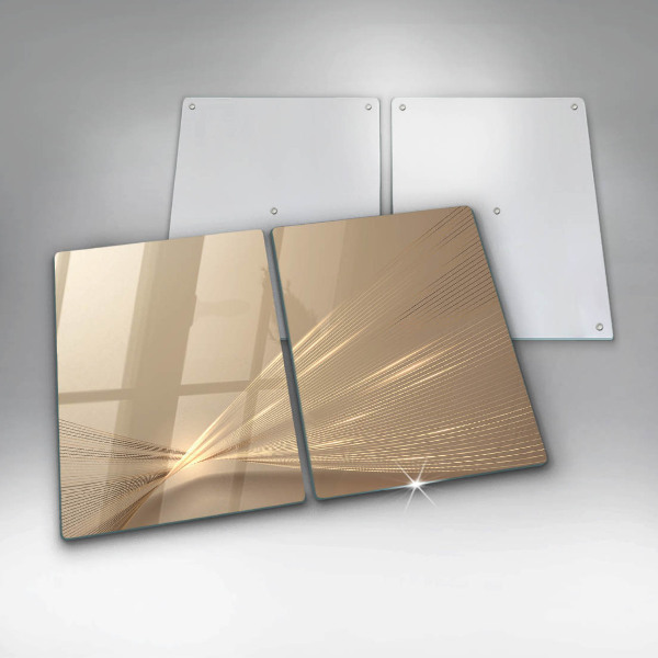 Glass chopping board Modern abstraction