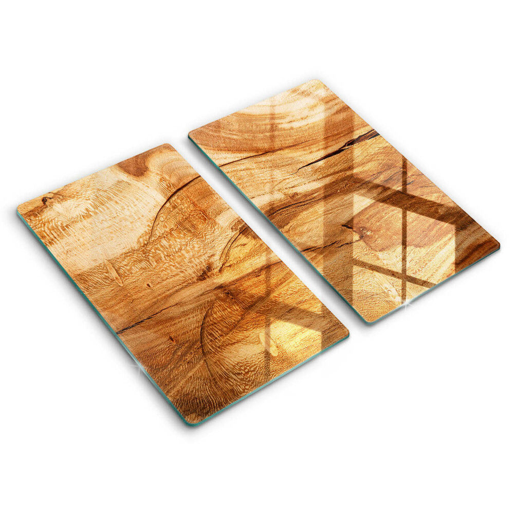 Glass chopping board Wooden board texture