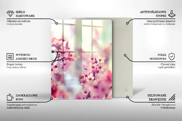 Cutting board Dark wood board