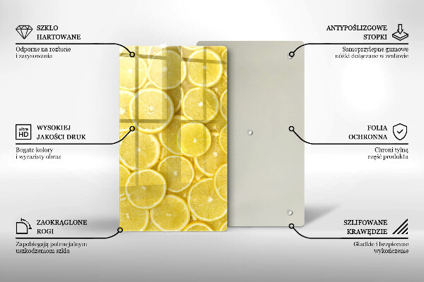Cutting board Lemon fruit
