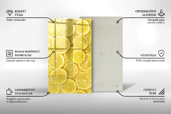 Cutting board Lemon fruit