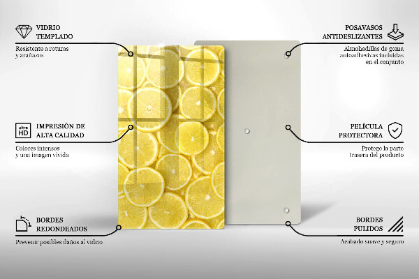 Cutting board Lemon fruit