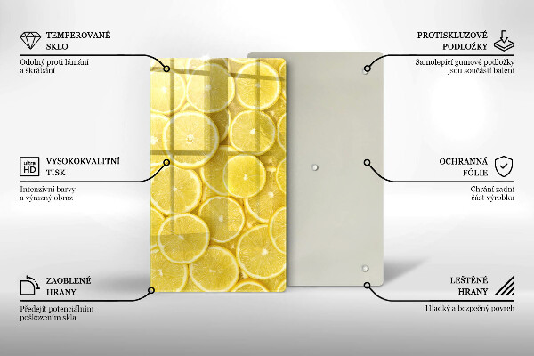 Cutting board Lemon fruit