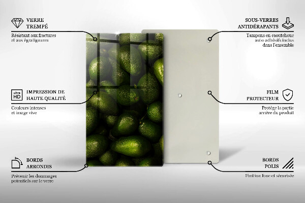 Worktop saver Avocado fruit