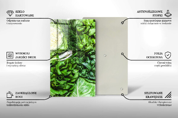 Worktop saver Green vegetables