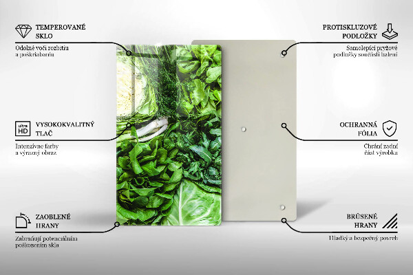 Worktop saver Green vegetables