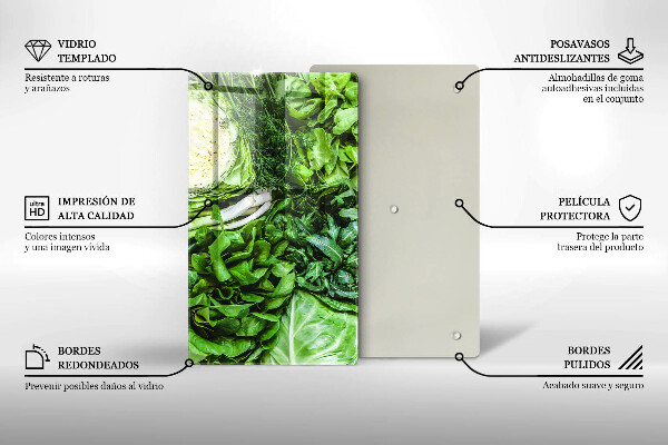 Worktop saver Green vegetables