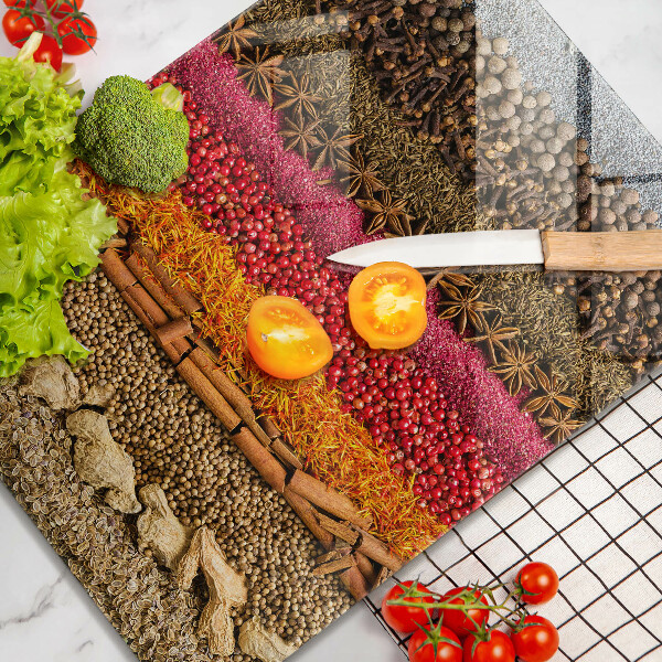 Worktop saver Colorful spices