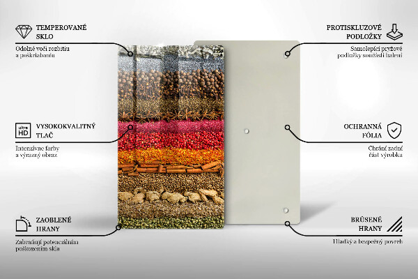 Worktop saver Colorful spices