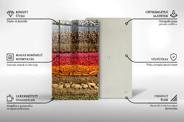 Worktop saver Colorful spices