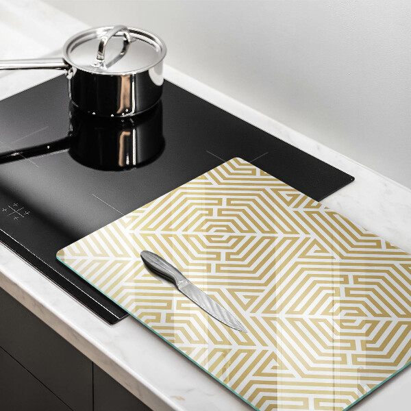 Cutting board Geometric lines