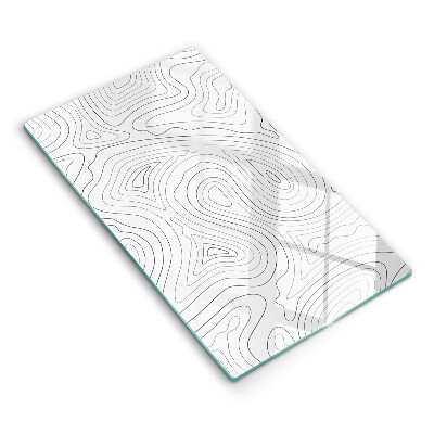 Cutting board Abstraction shapes