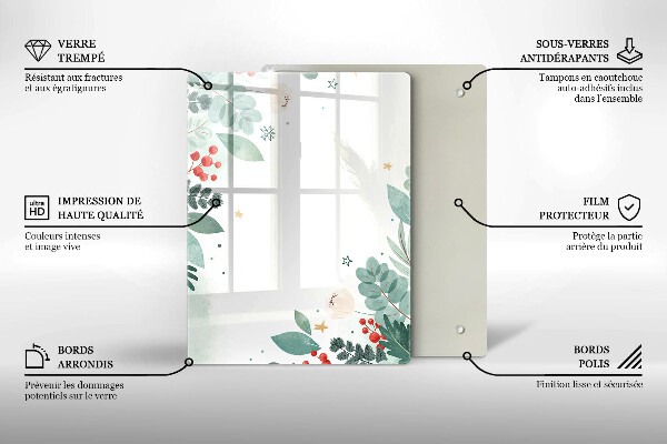 Cutting board Abstraction shapes