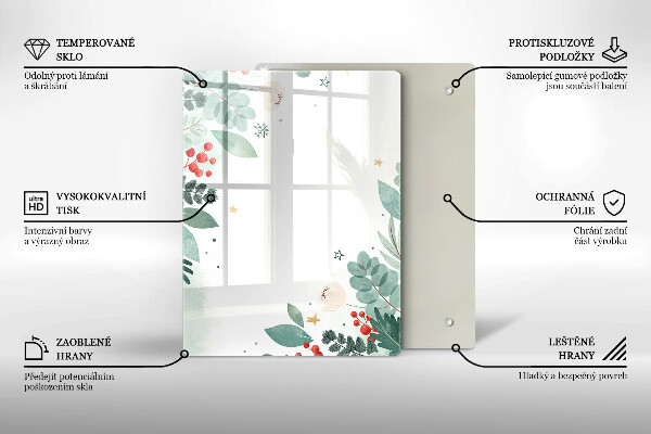 Cutting board Abstraction shapes