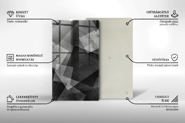 Worktop saver Geometric abstraction