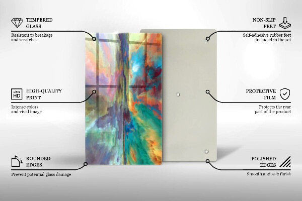 Worktop saver Colorful sky