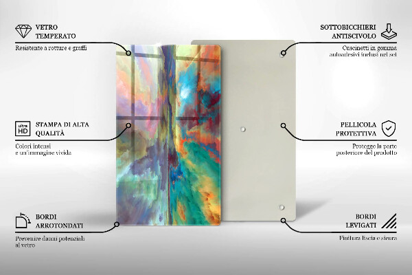 Worktop saver Colorful sky