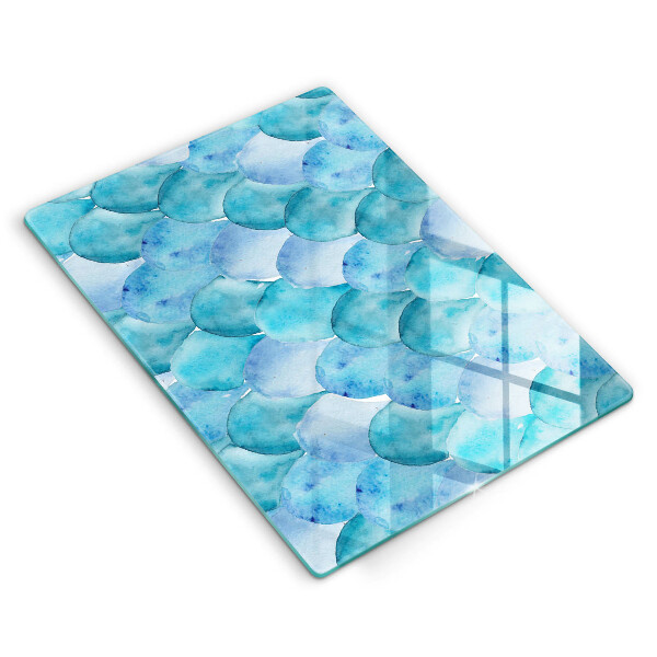 Worktop saver Watercolor scales