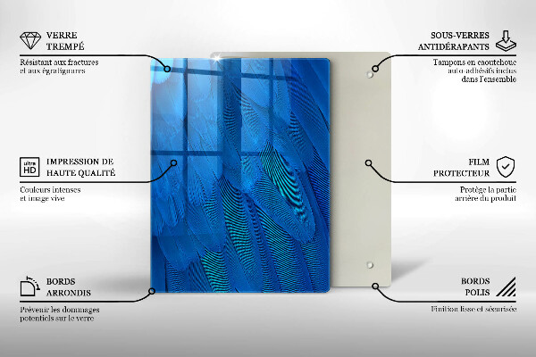 Worktop saver Watercolor scales