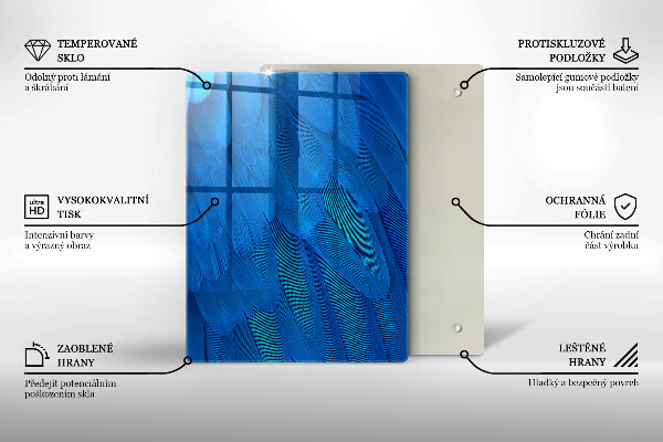 Worktop saver Watercolor scales